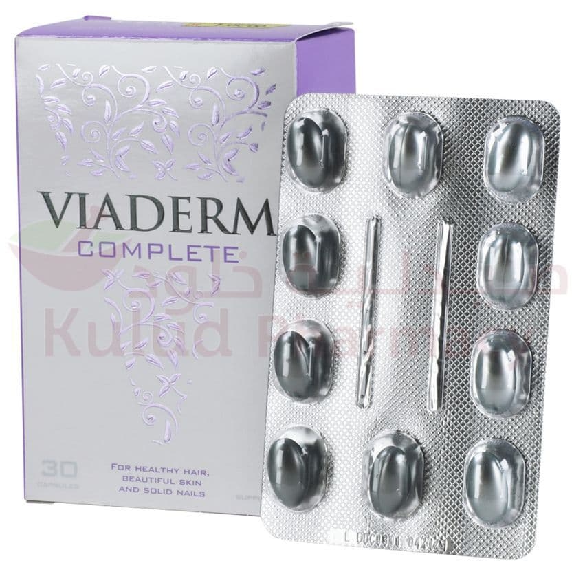 Viaderm Complete Hard Capsule  30 PC 