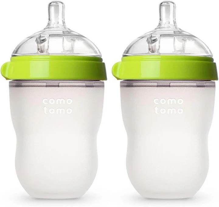 Comotomo Soft Hygiene Silicone Baby Bottle 2Pc Pi&W 250 Ml