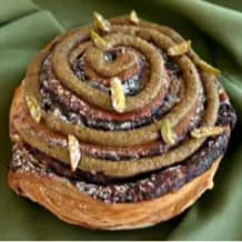 Choco-Pistachio Swirl Croissant