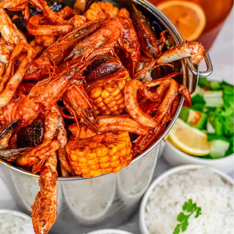 Spicy Mix Seafood Bucket