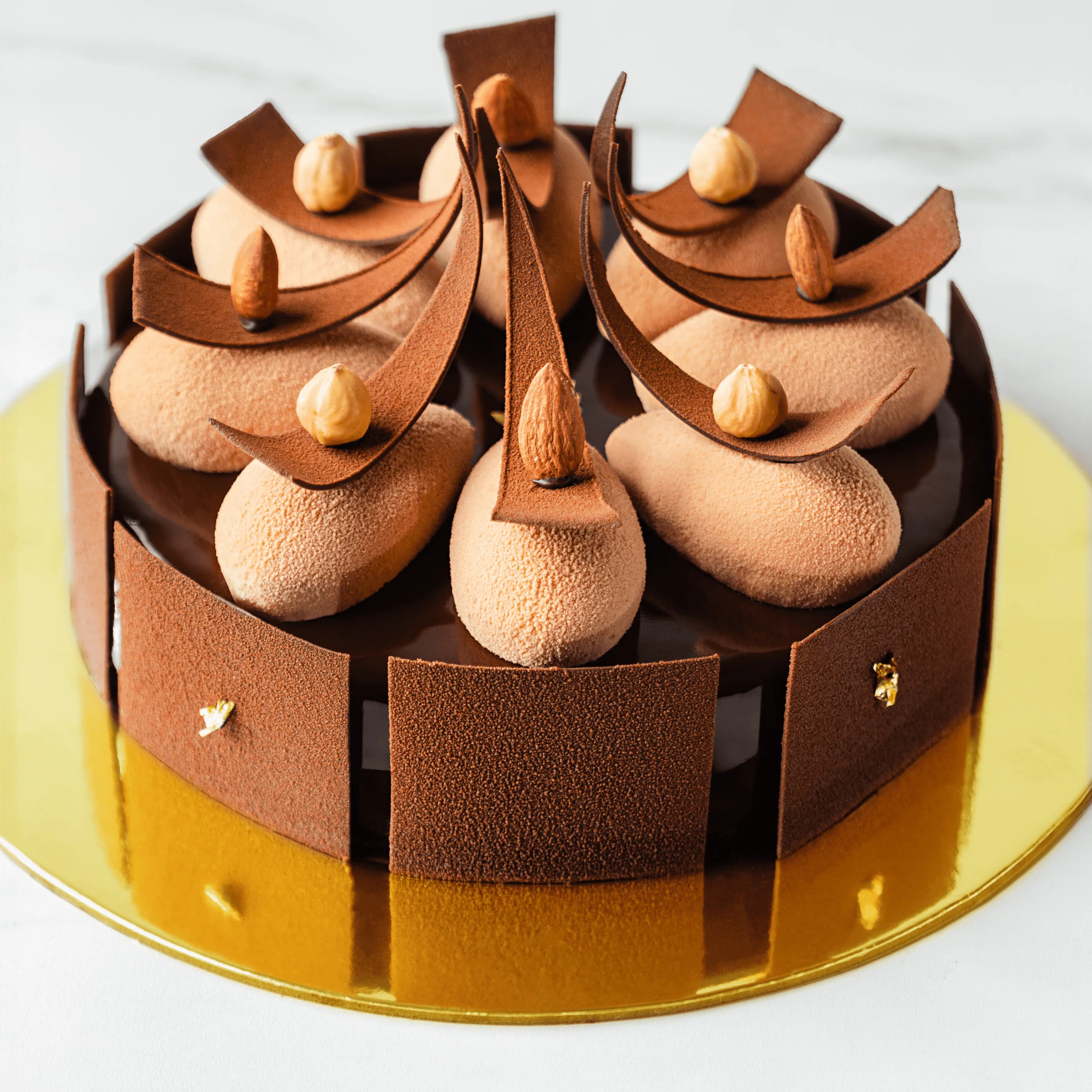 Chocolate Feuillantine Cake