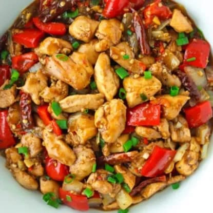 Chicken With Bell Pepper