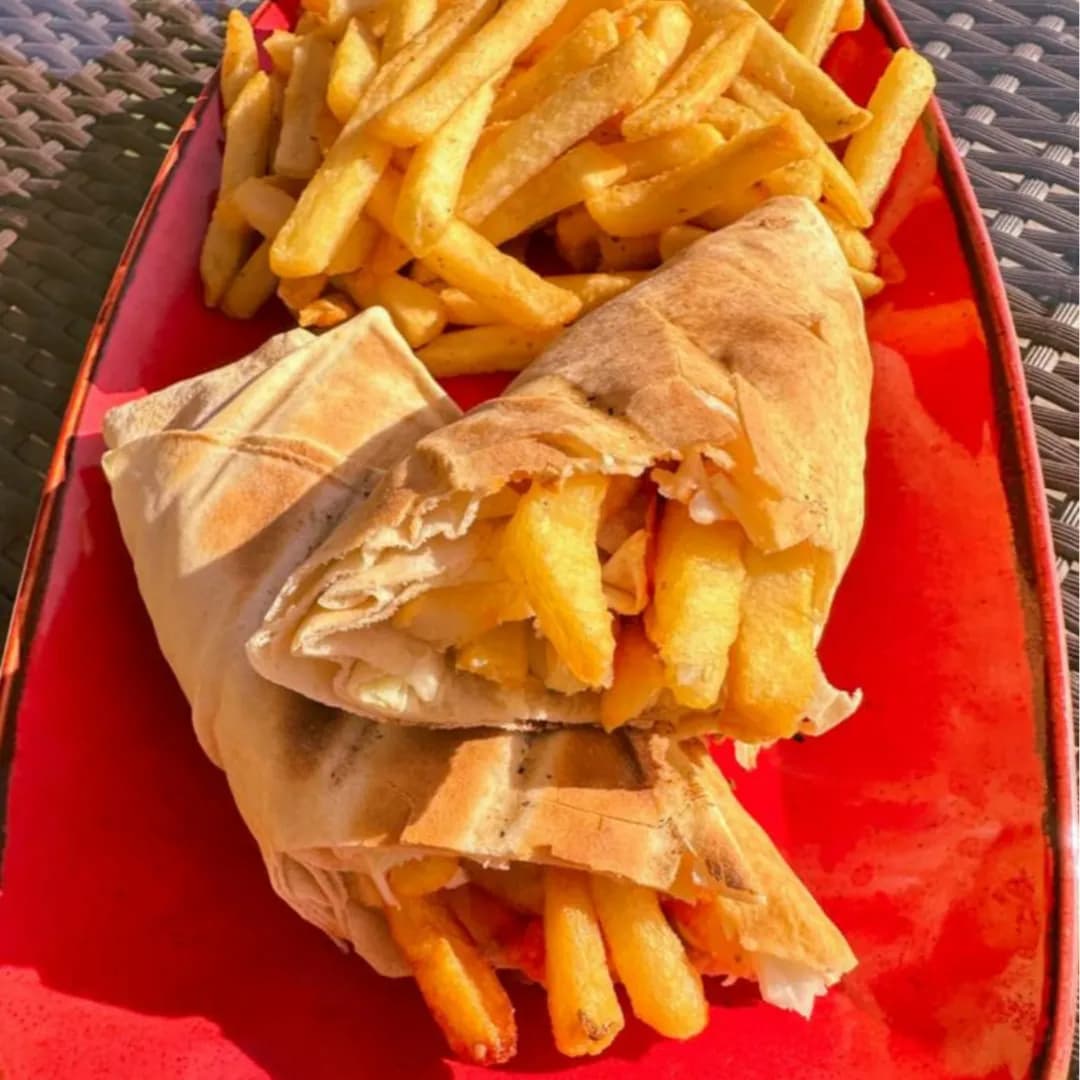 Lebanese Fries Sandwich