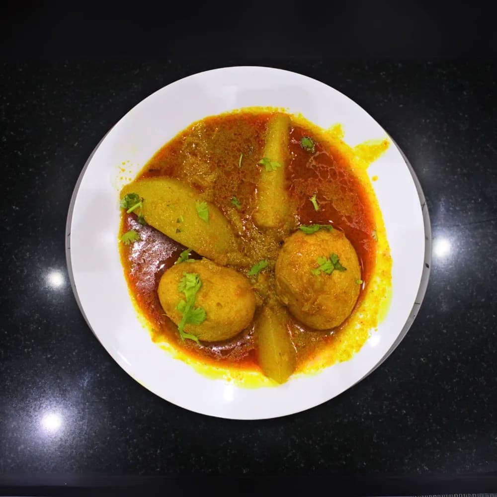 Egg Alu Curry