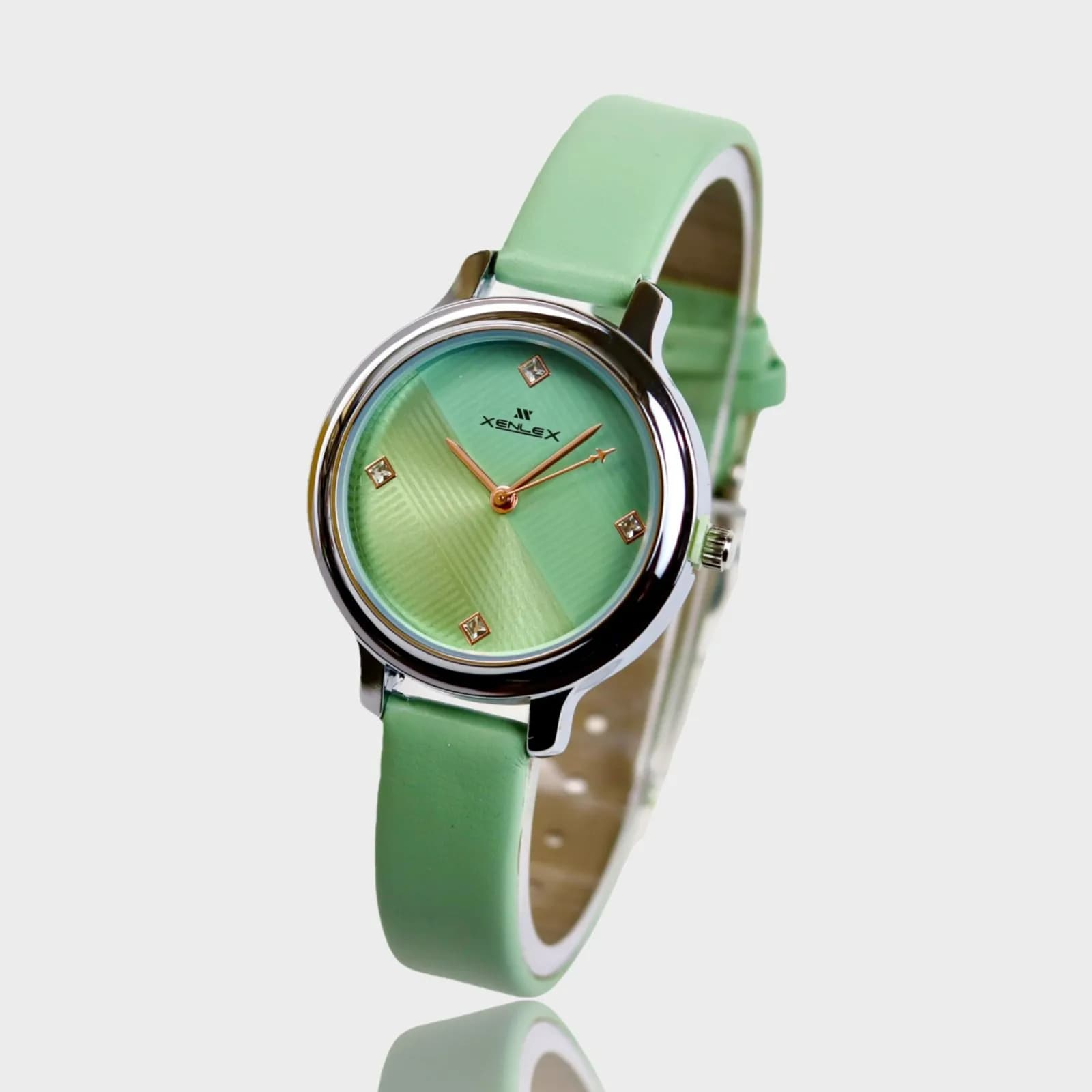 Wrist Watch Woman Lite Green