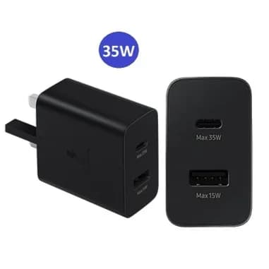 Samsung 35W Fast Charging Power Adapter Duo Usb-A + Usb-C