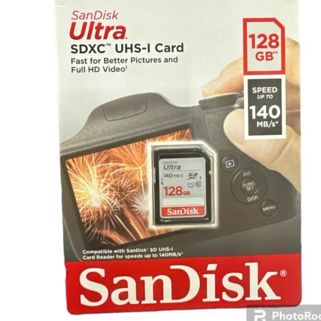 Sundisk Sdxc Uhs-1 Card 128 Gb