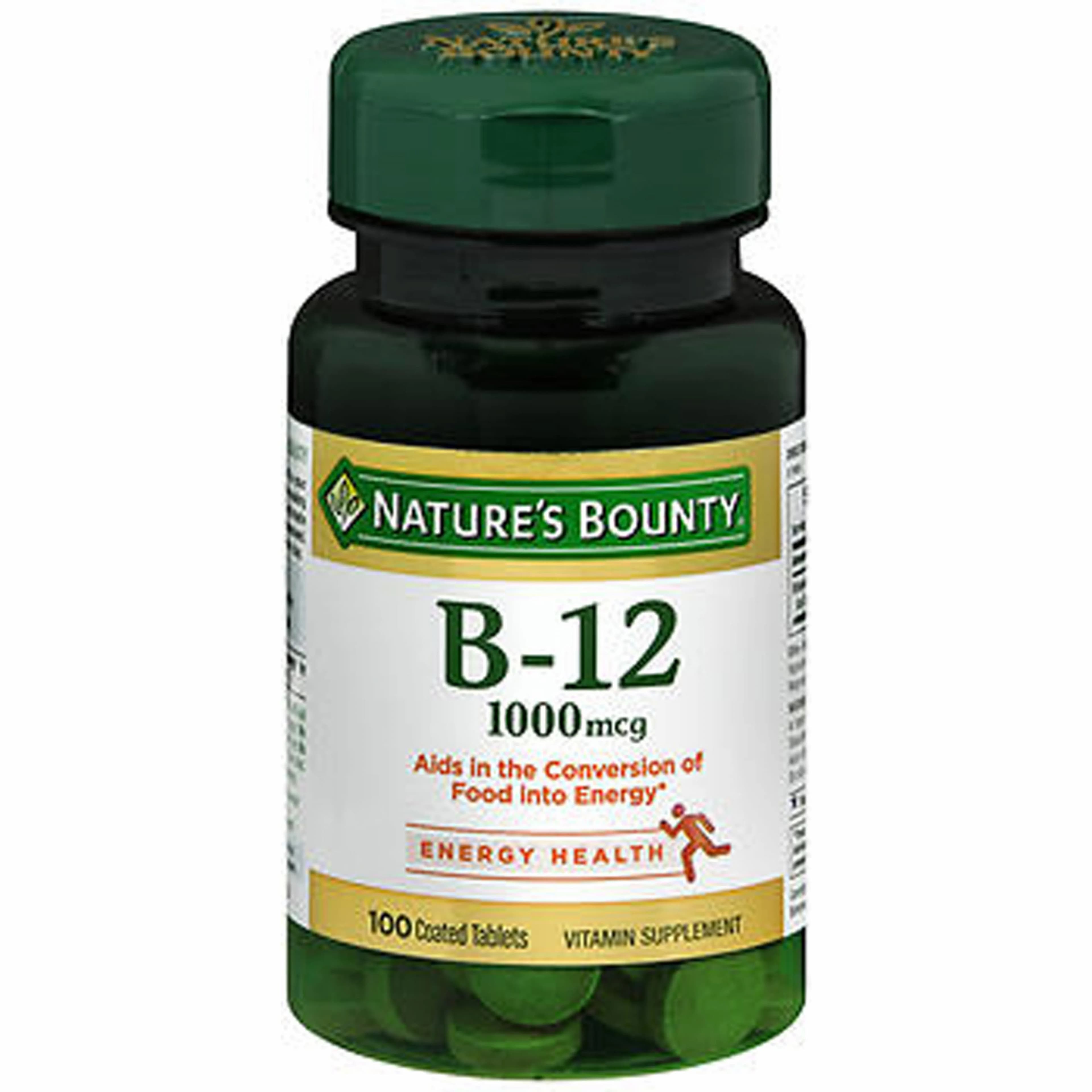 Nature Bounty B12 1000 Mcg 100 Tab