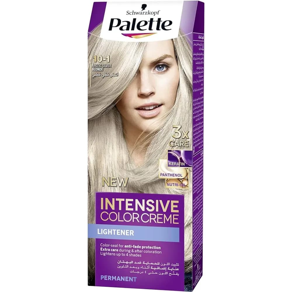 Palette Hair Color Frosty Silver Blonde 10-1