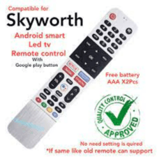Universal  SW-V1 Replacement Remote for Skyworth Smart TVs