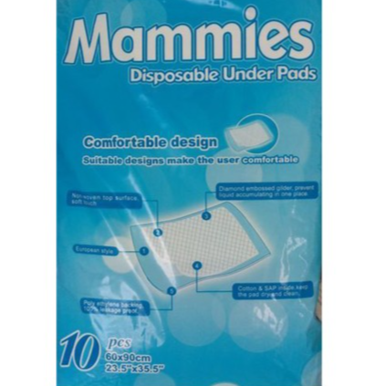 Mammies Disposable Under Underpads 10 Pcs