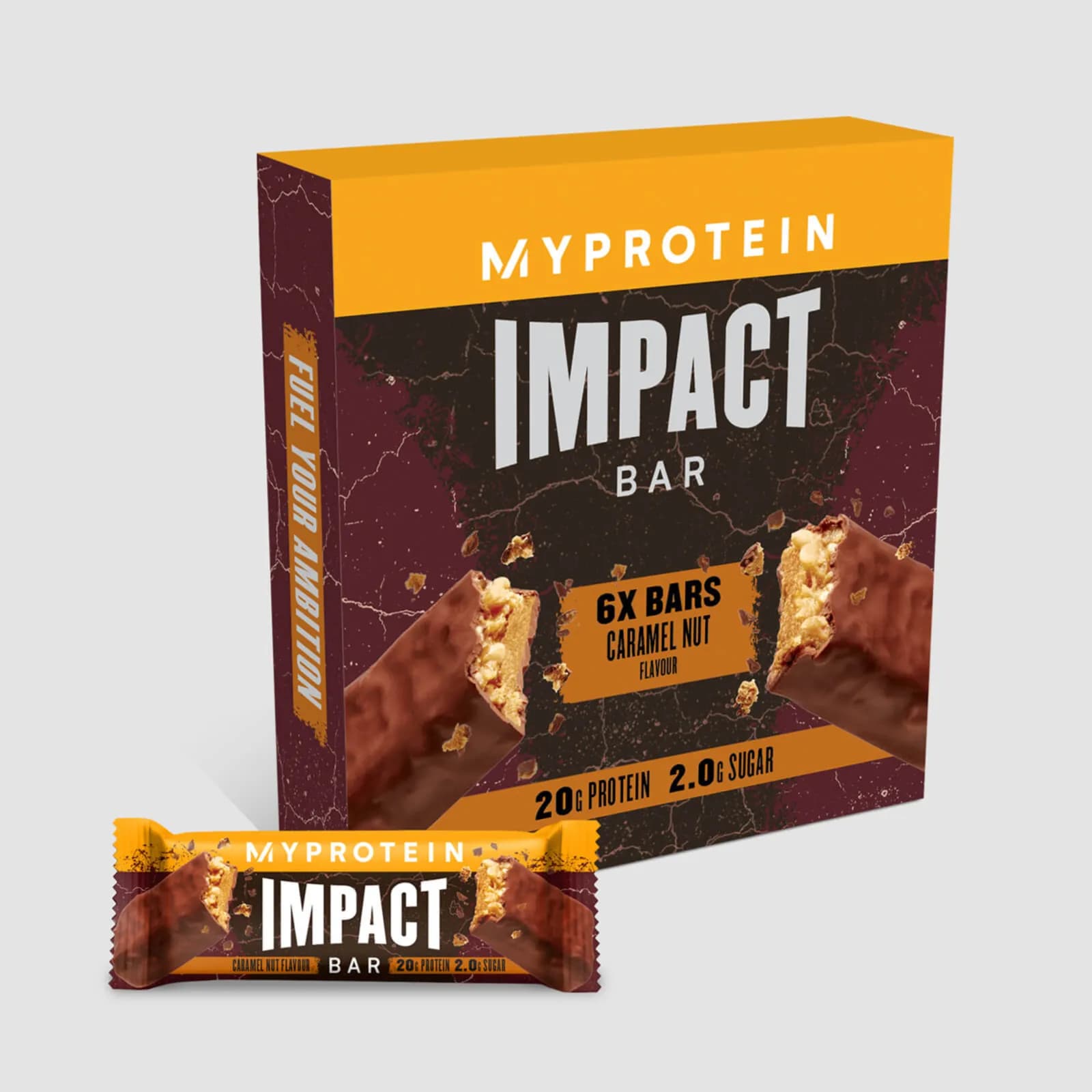 My Protein Impact Fuel Bar Caramel Nut