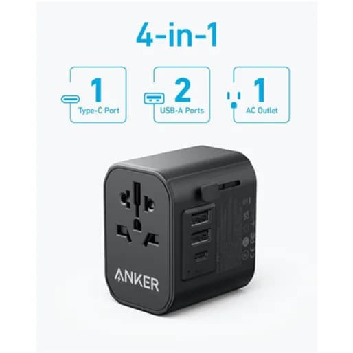 Anker 312 Outlet Extender A9212K11 – Black