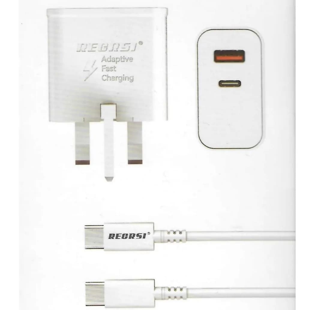 Recrsi 25W Pd Adapter Usb Ac White