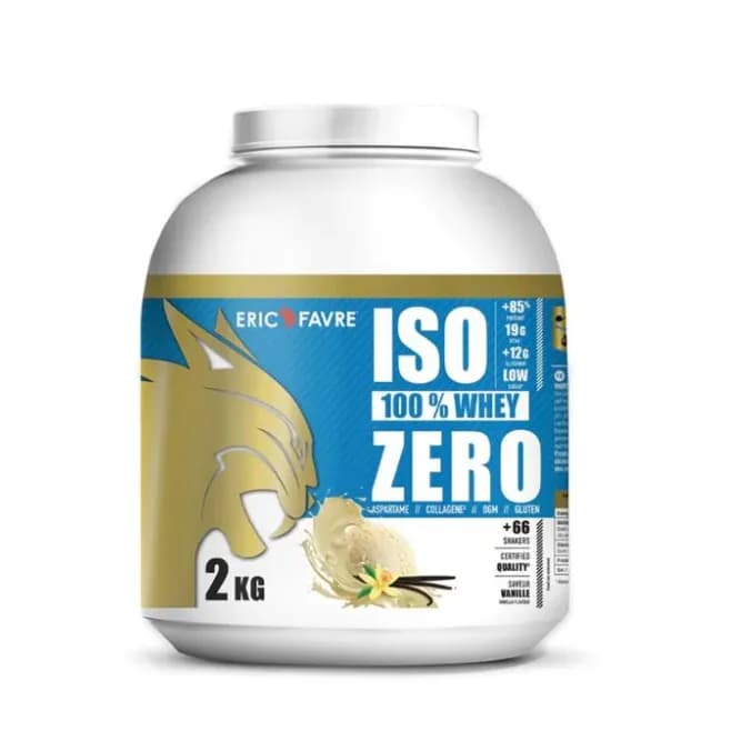 Eric Favre 100% Iso Zero Vanilla 2kg