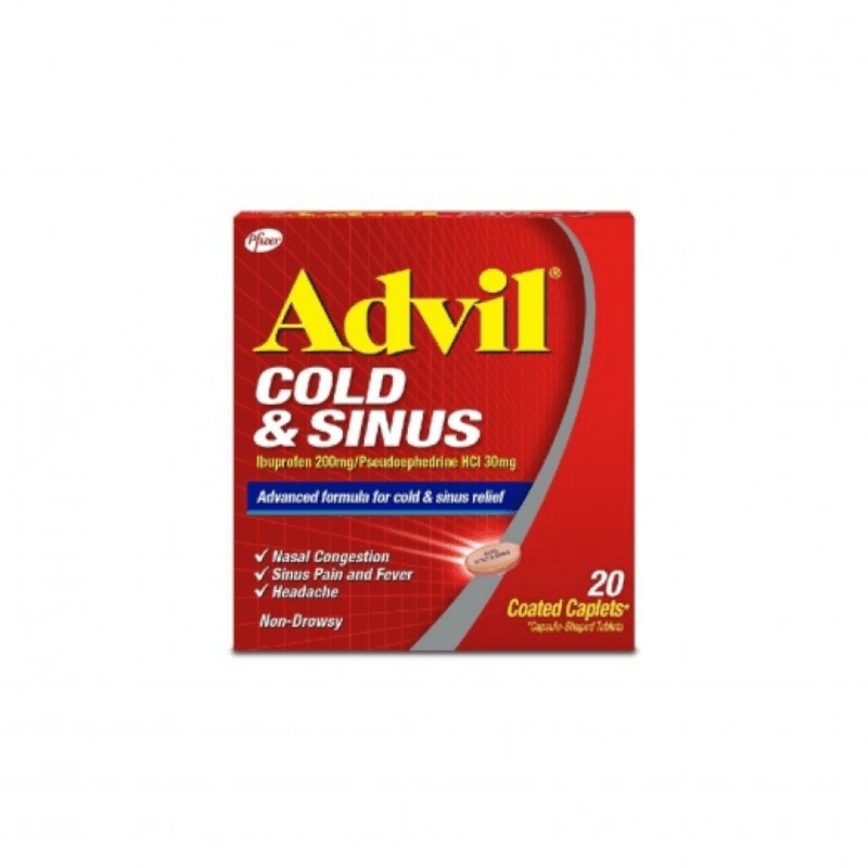 Advil Cold & Sinus 20 Caplets