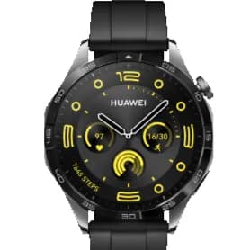 Huawei 46mm GT4 Watch  With Black Fluoroelastomer Strap