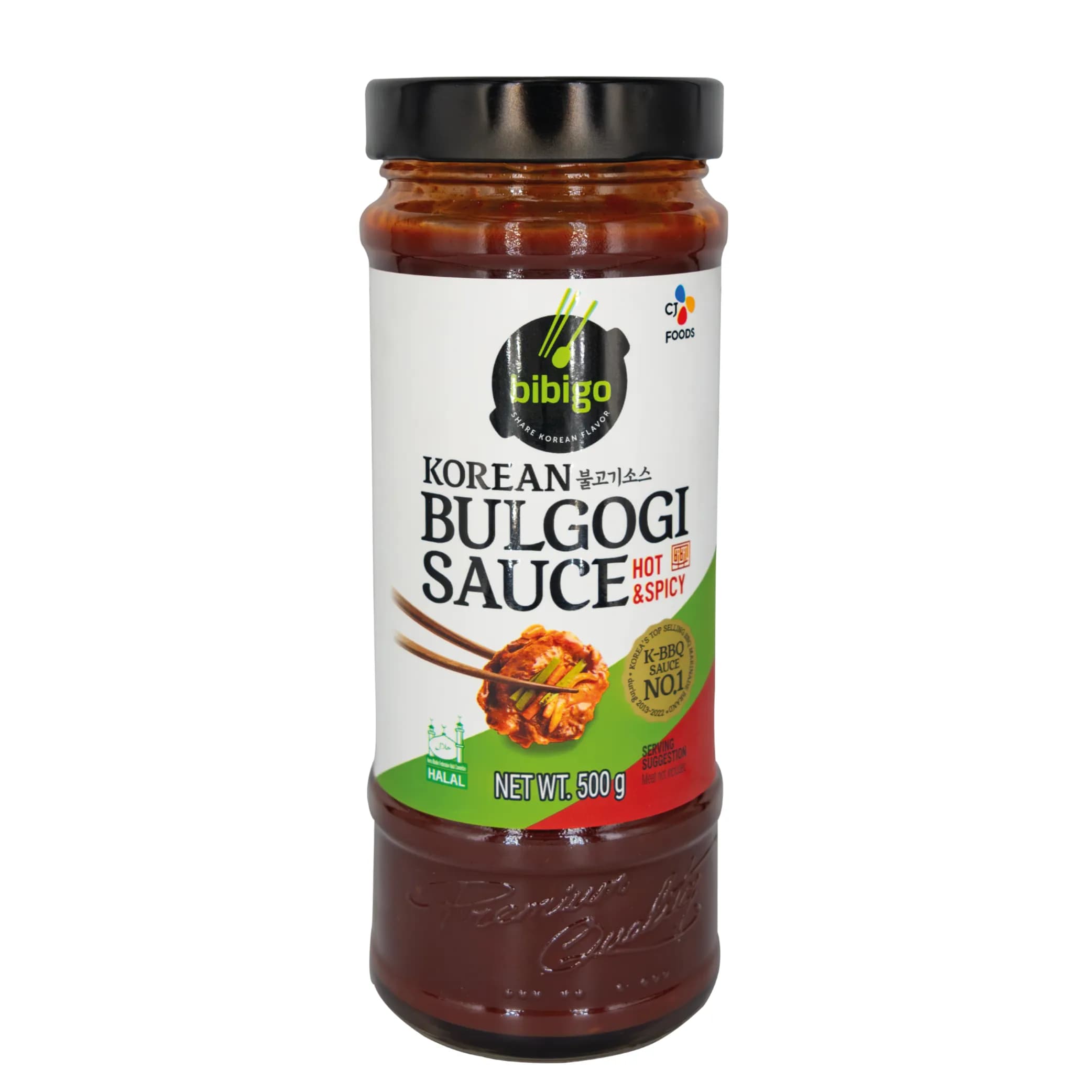 Bibigo Bulgogi Sauce  Hot & Spicy 500g