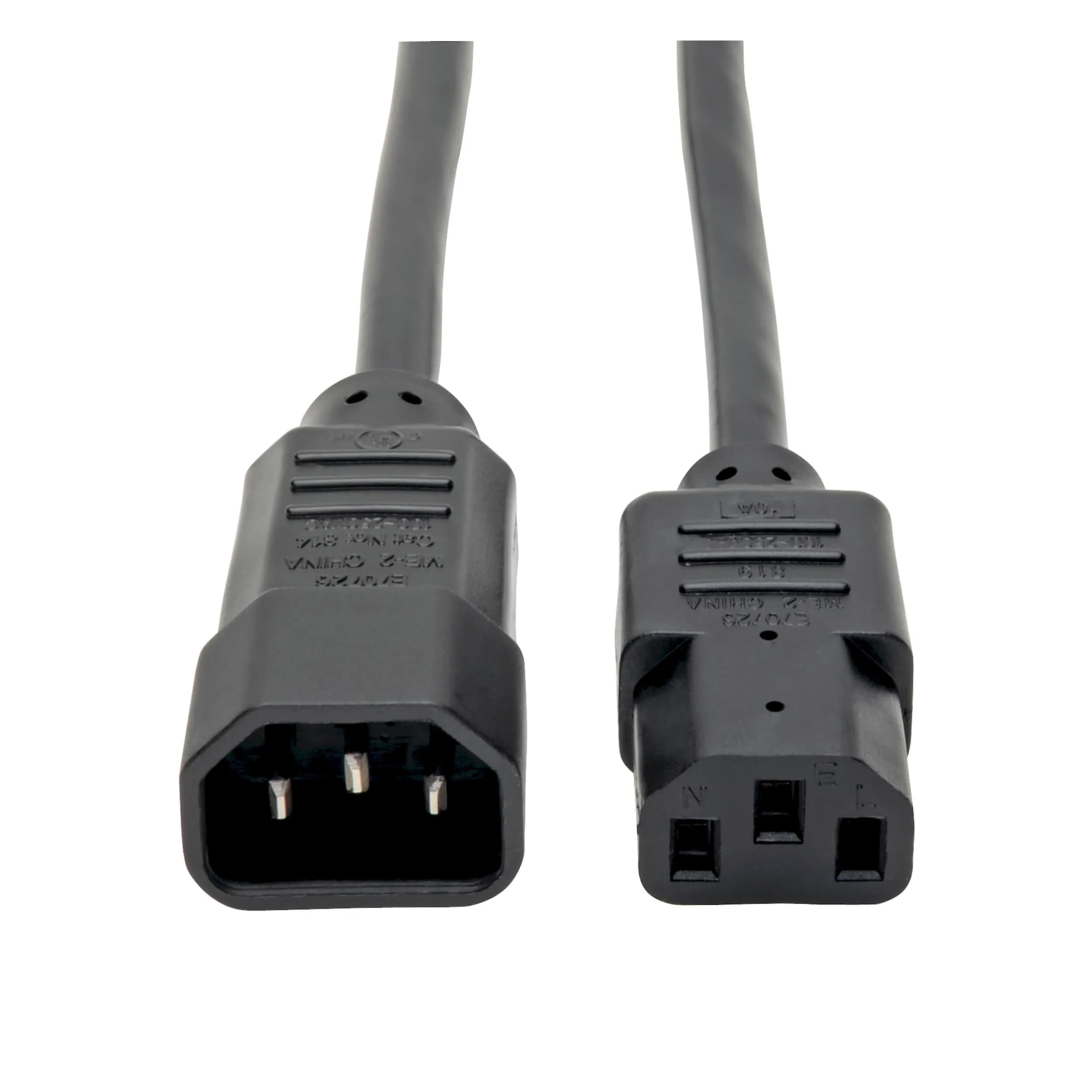 Power Cable C13 To C14 Connector 1.5 Meters