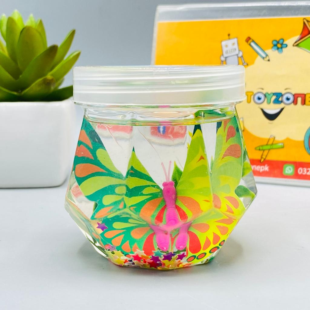 Butterfly Transparent Crystal Slime - Slcs19