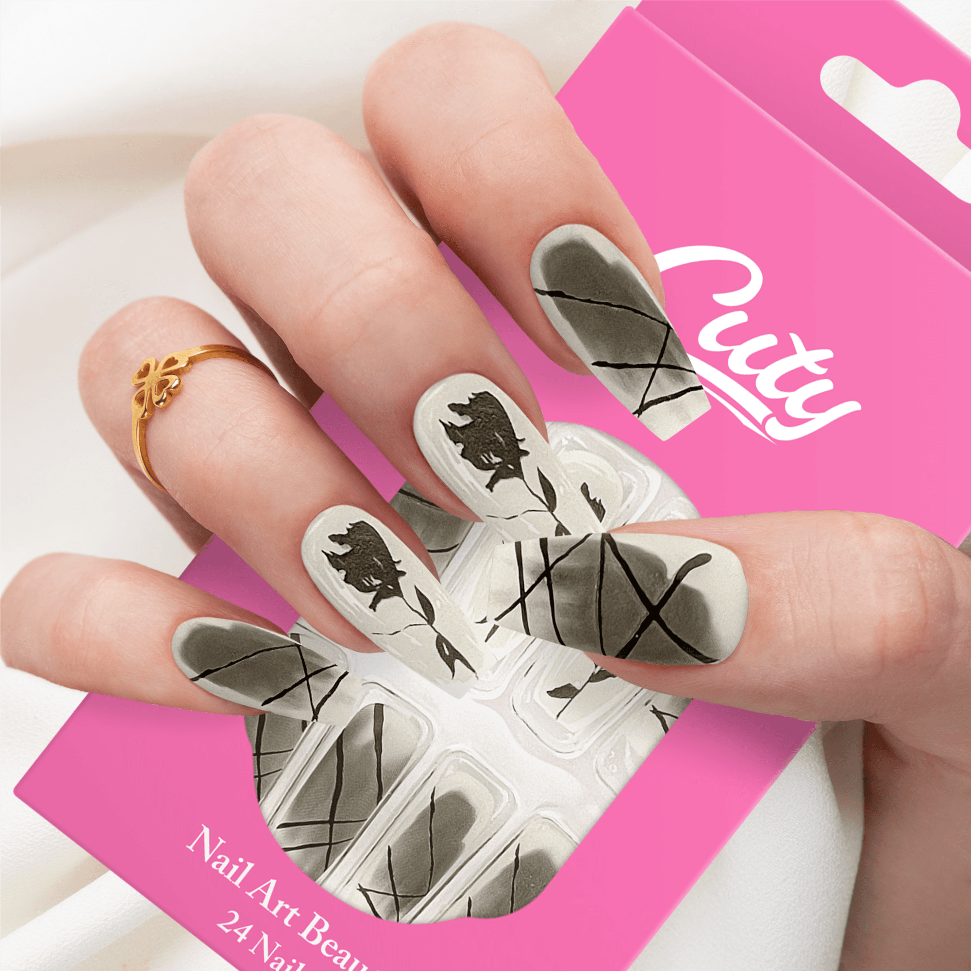 Cuty Versagel Tape Nails #6
