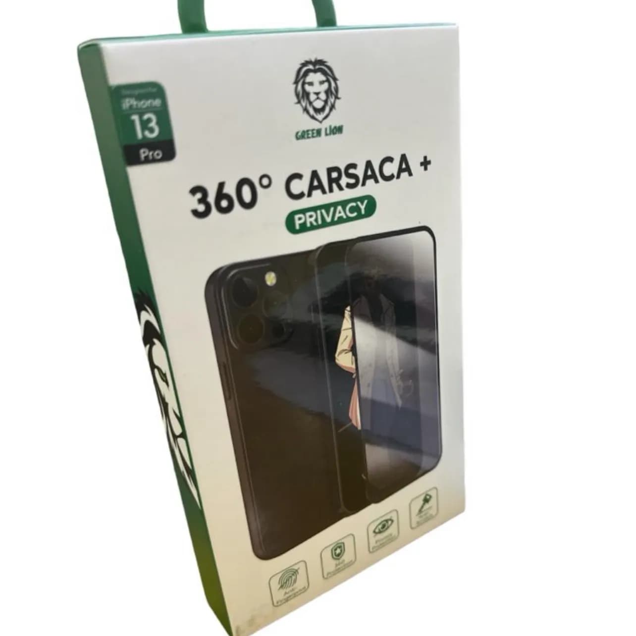 Green Loin 360 Carsaca+ Privacy Iphone 13pro