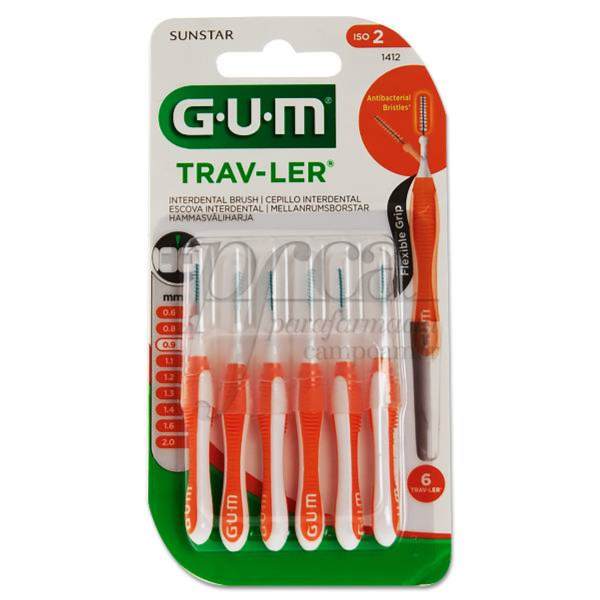 Gum 1412 Proxa Brush Trav-ler