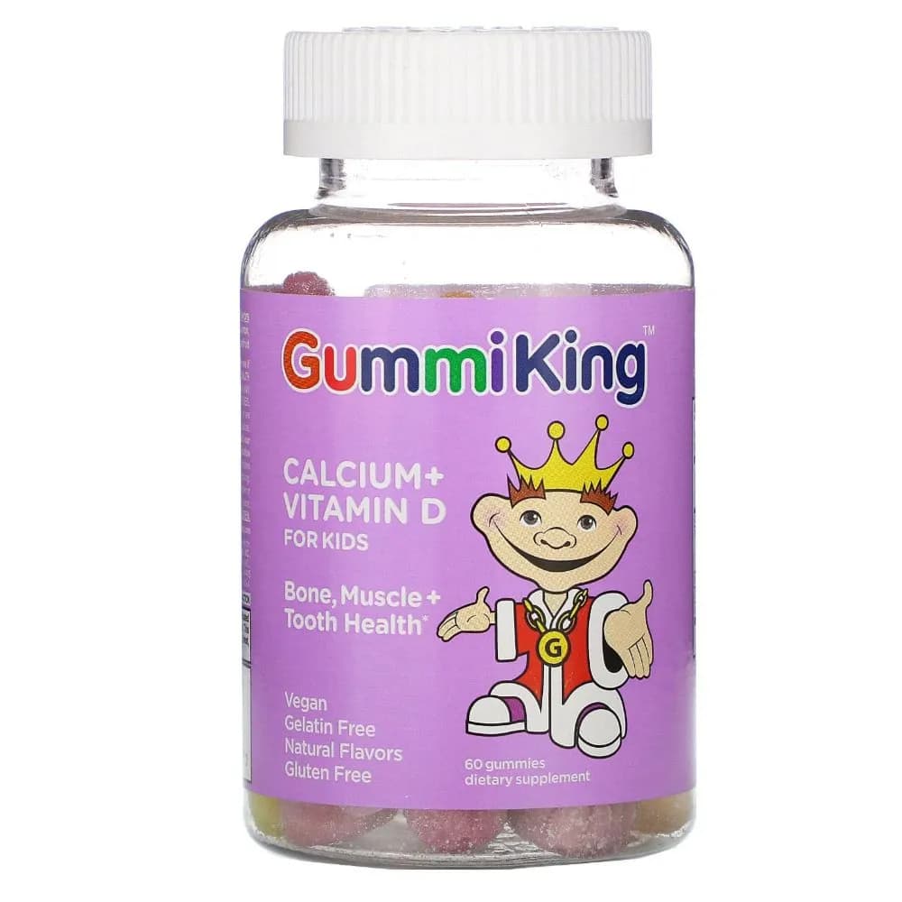 Gummi King Calcium Plus Vit D 60S 