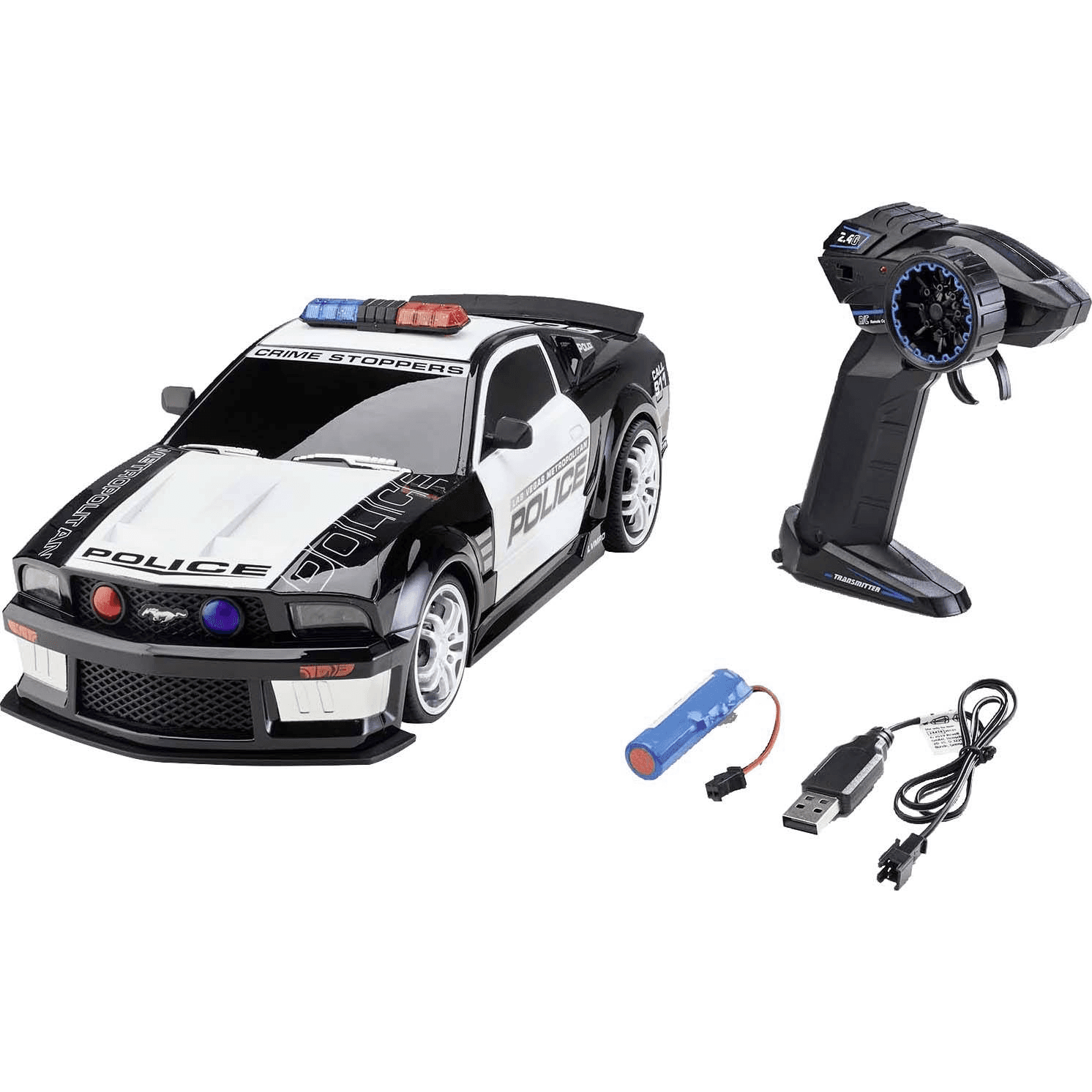 Revell R/C Ford Mustang Police Car (1:12)