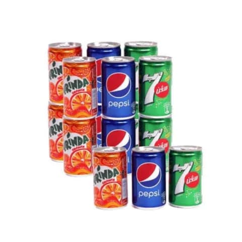 Pepsi Can 150mlx15  Assorted