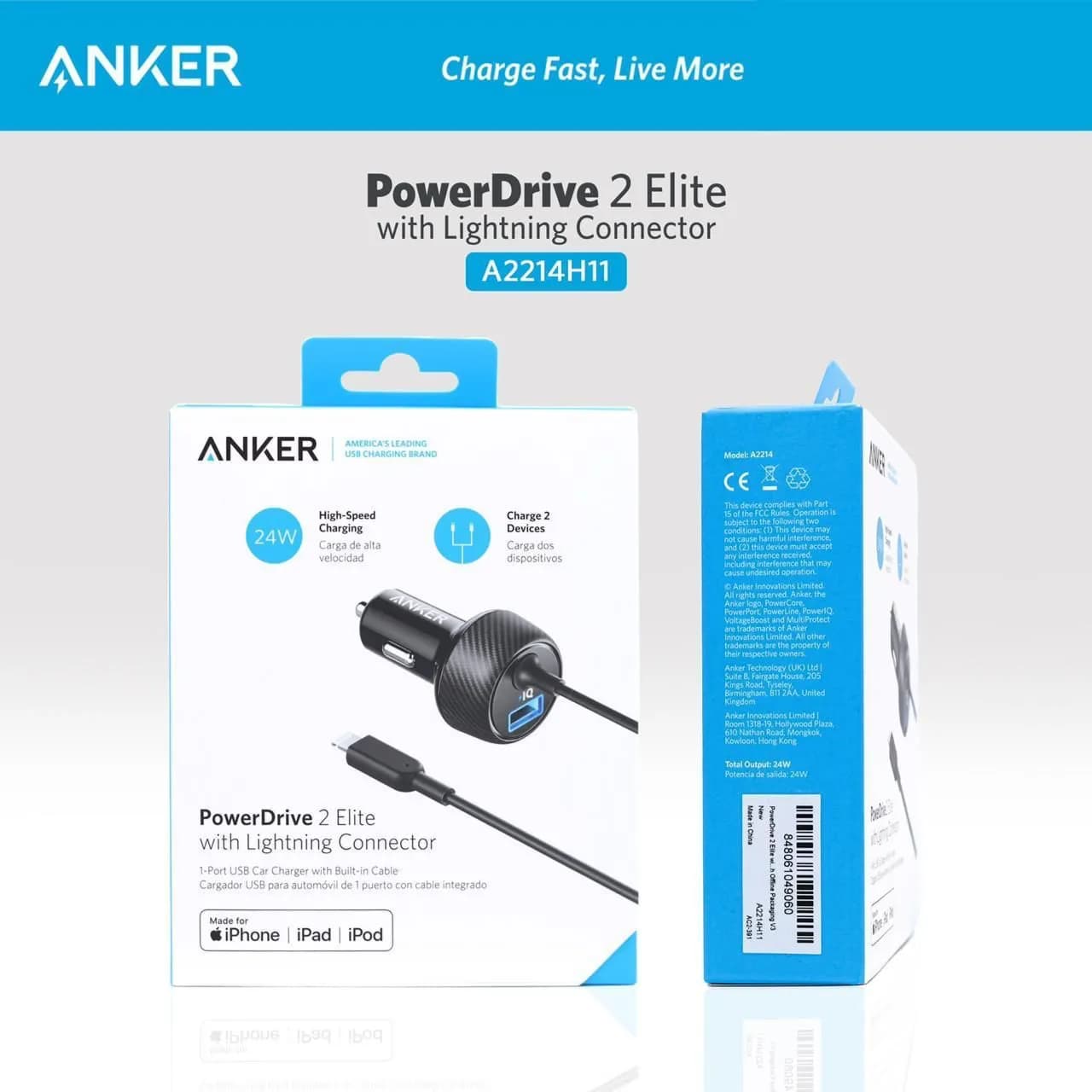 Anker Power Drive Car Charger