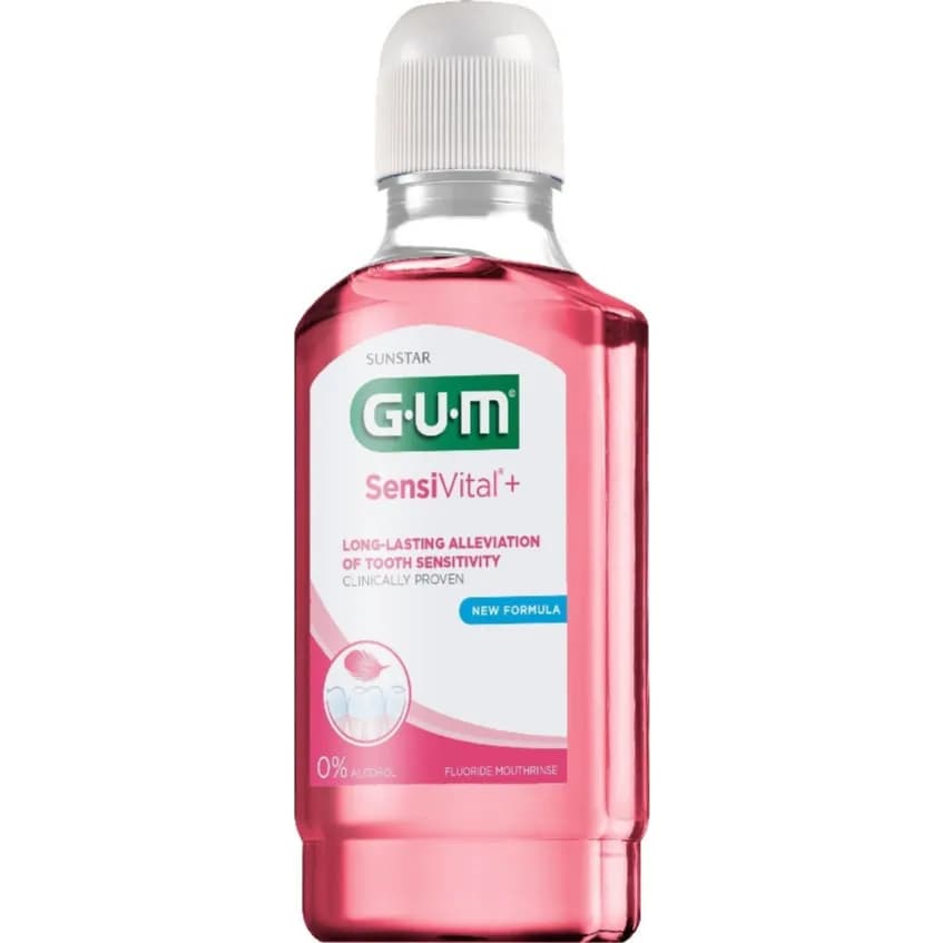 Gum Sensivital Plus Mouthrinse 300 Ml