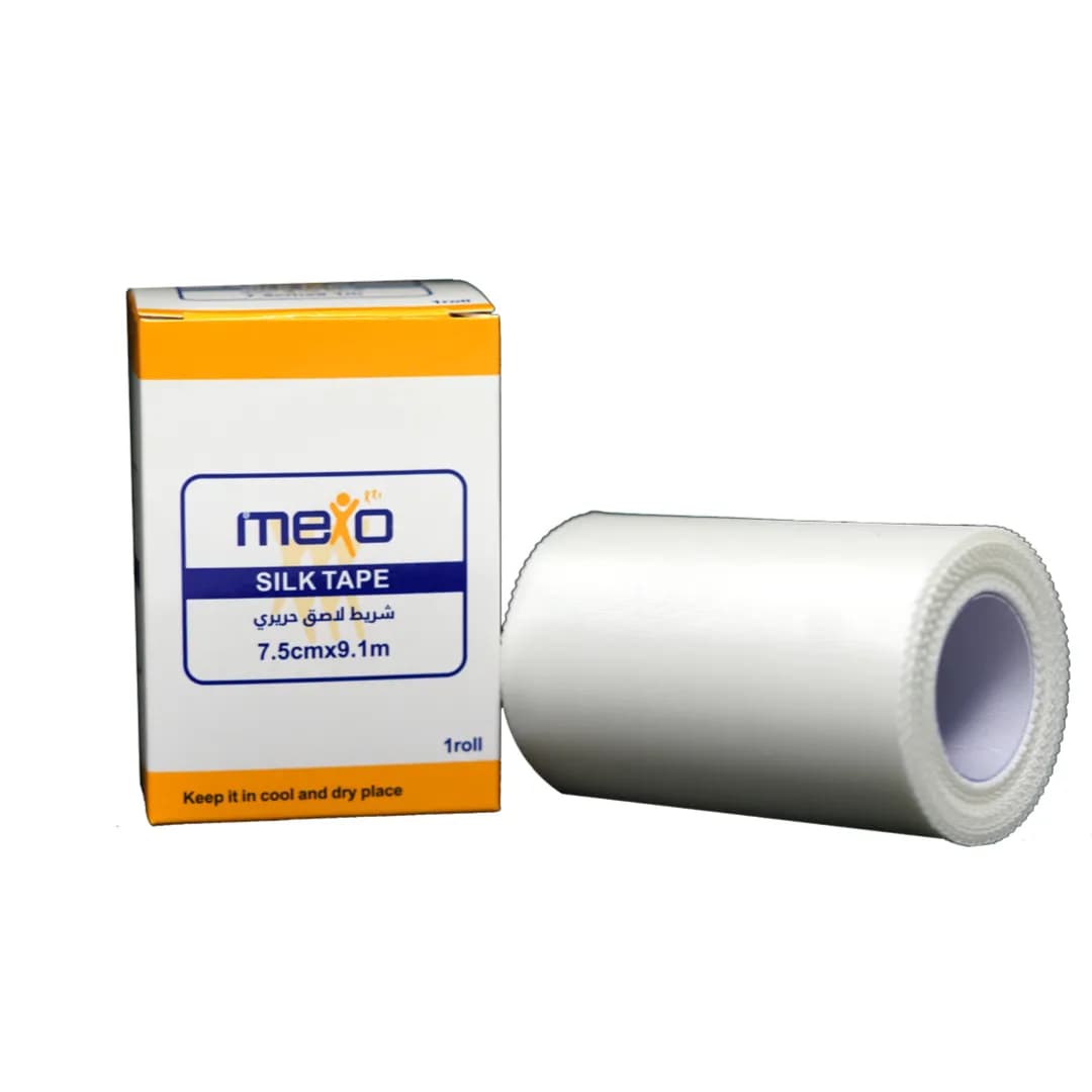 mexo silk tape 7.5 cm x 9.1 m