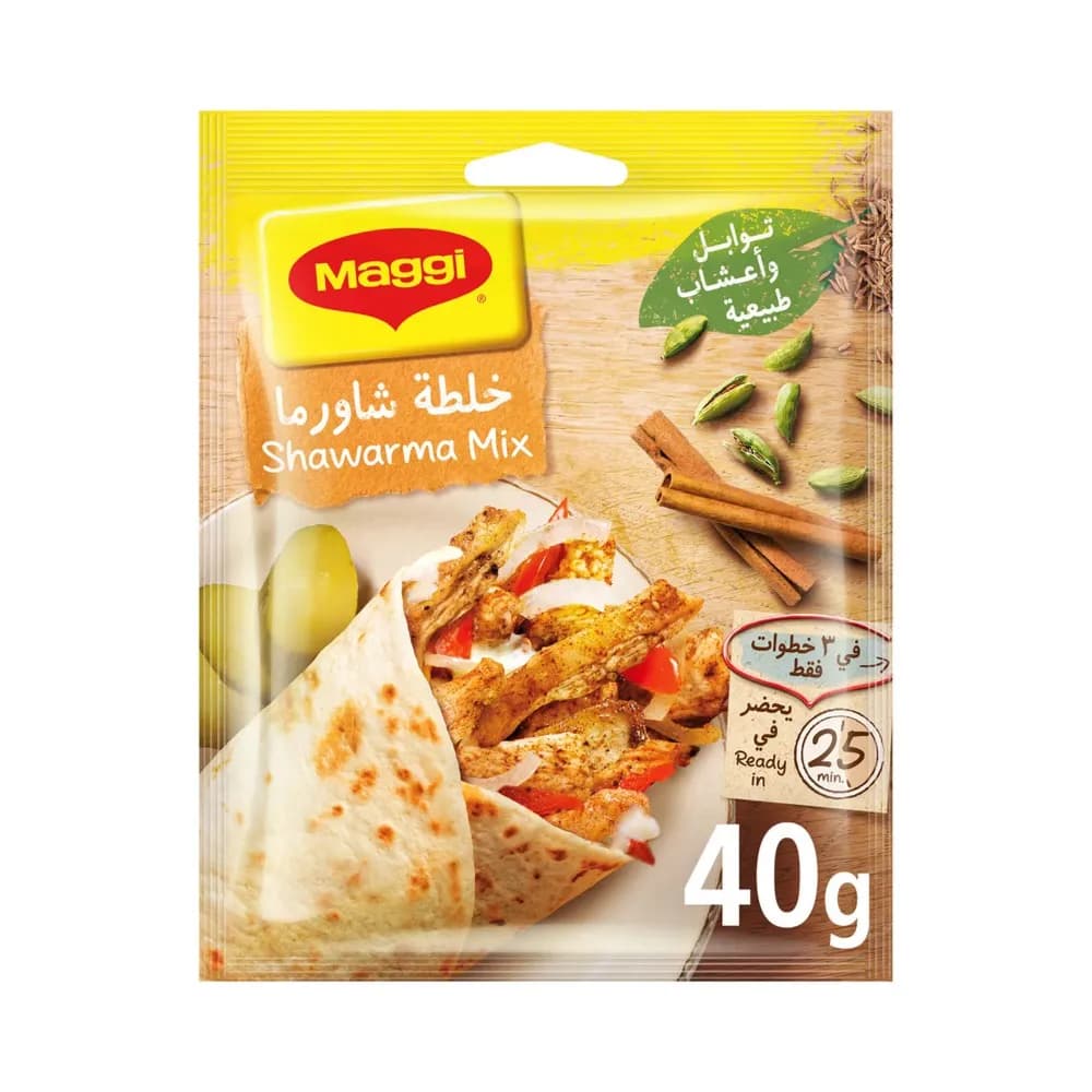 Maggi Chicken Shawarma Mix 40 Gm