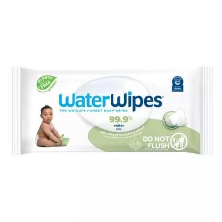 Water Wipes With A Drop Of Fruit & Berry Extract To Naturally Cleanse 60Pcs