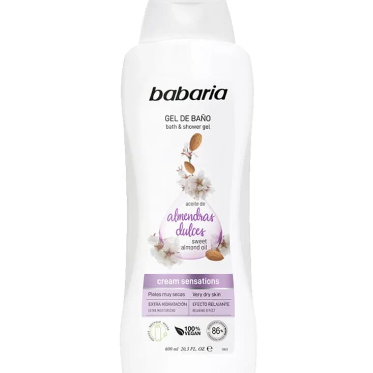 Babaria Shower Gel Sweet Almond 600 ml