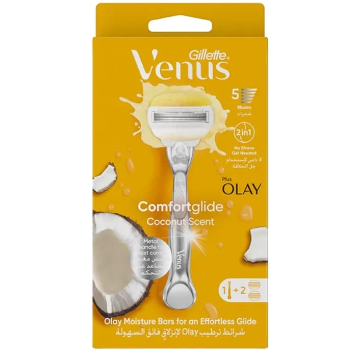 Gillette Venus Comfortglide & Olay Coconut Razor