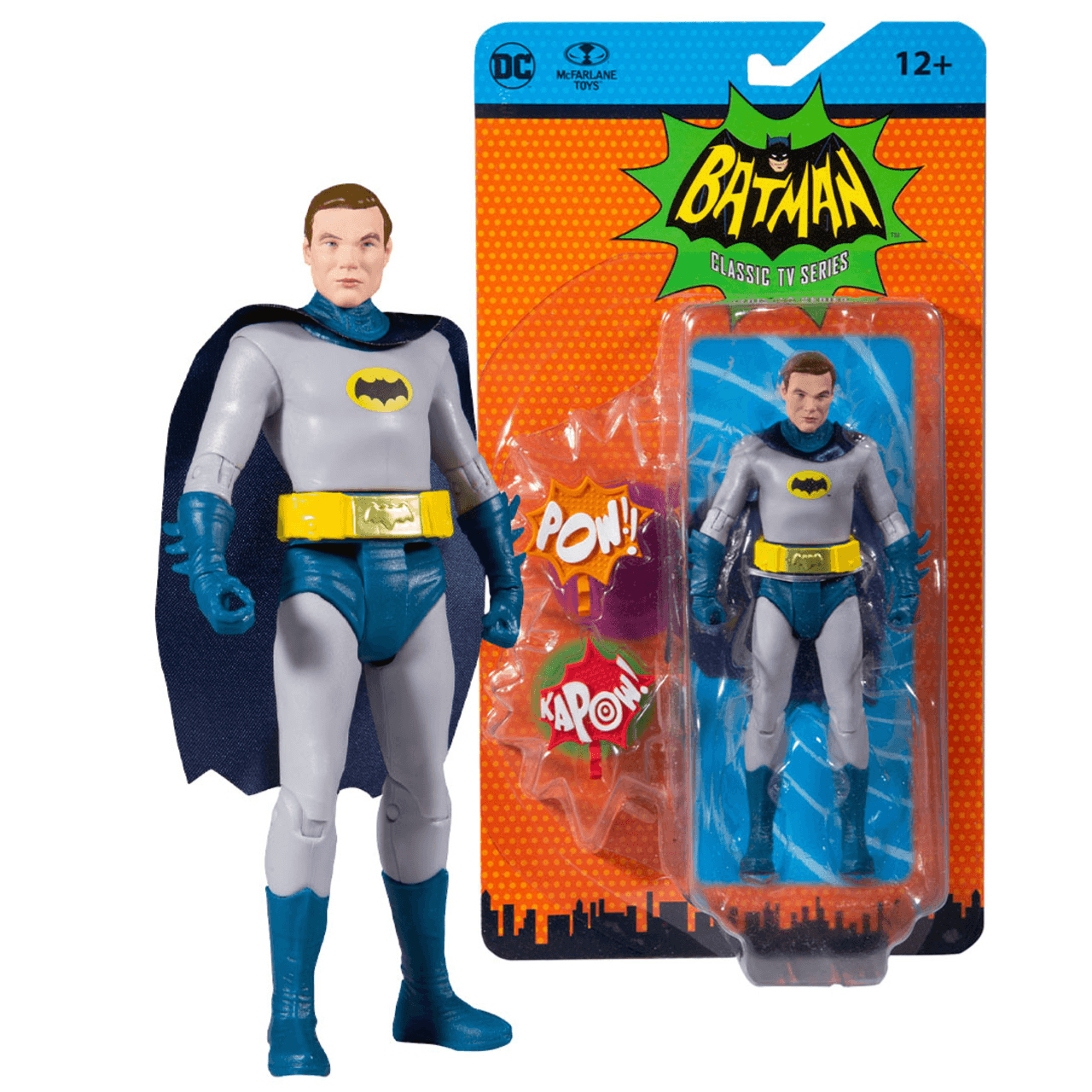 DC ريترو 6 بوصة WV2 باتمان 66 باتمان غير مقنع NYCC