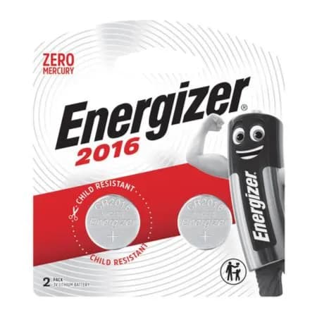 Energizer Lithium 2016 Long -lasting Power