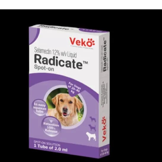 Radicate Spot On For Dogs 20-40 Kg