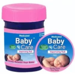 Baby Care Medicated Vaporizing Rub 25Ml