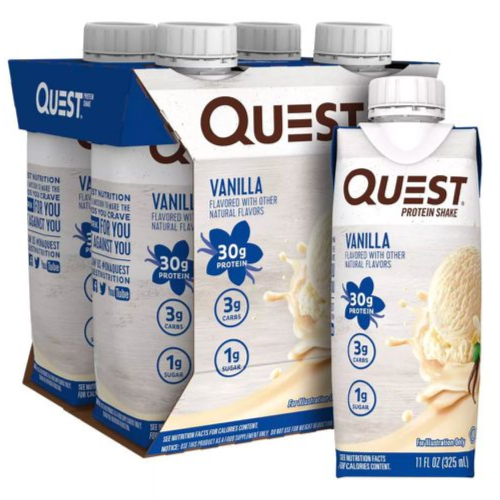 Quest Protein Shake Vanilla Milkshake 325 Ml 1 Pc 