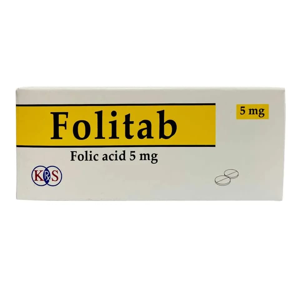 Folitab 5 mg 30 tab