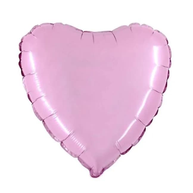 Baby Pink Heart Helium Balloon Italy