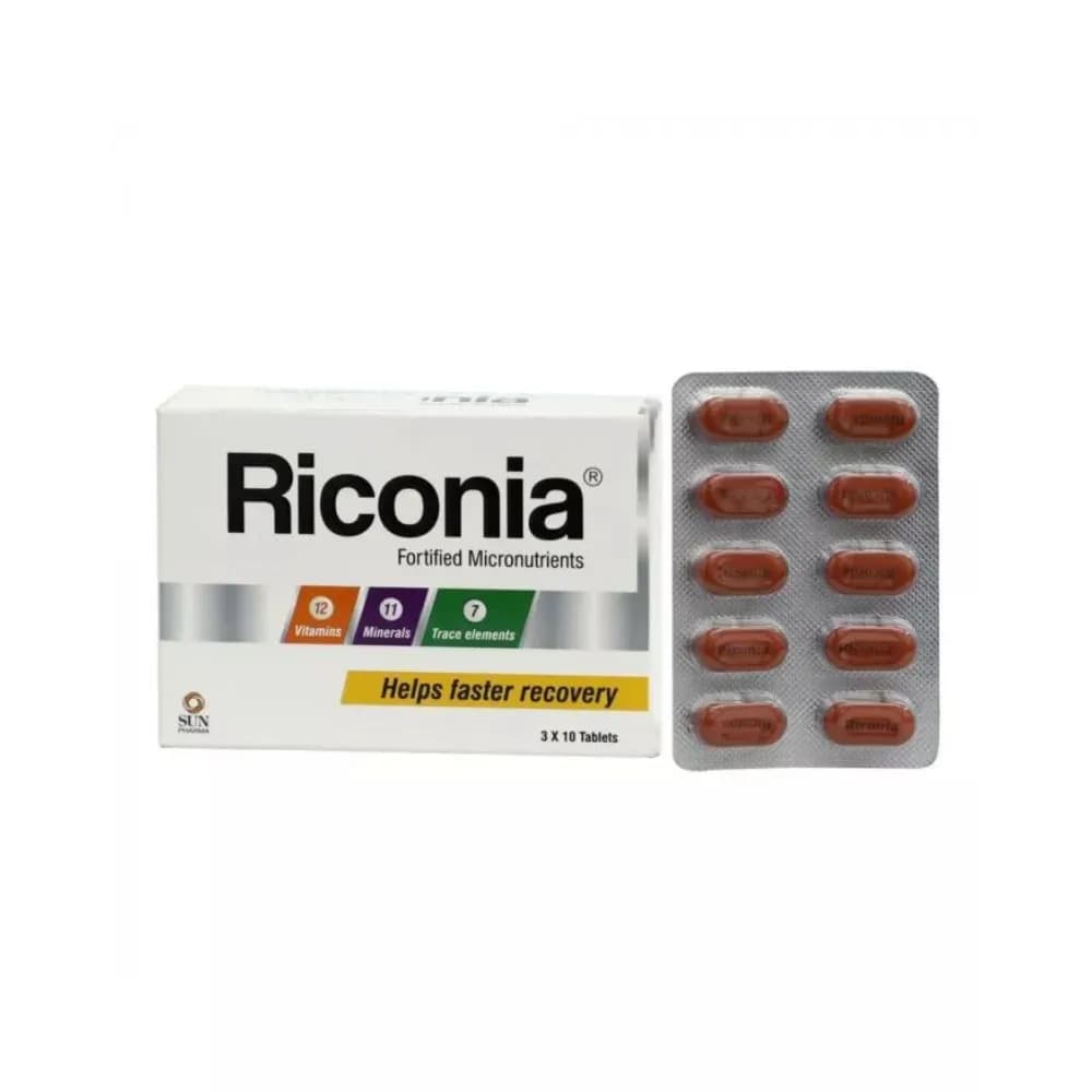 Riconia Multivitamins & Minerals 30Tabs