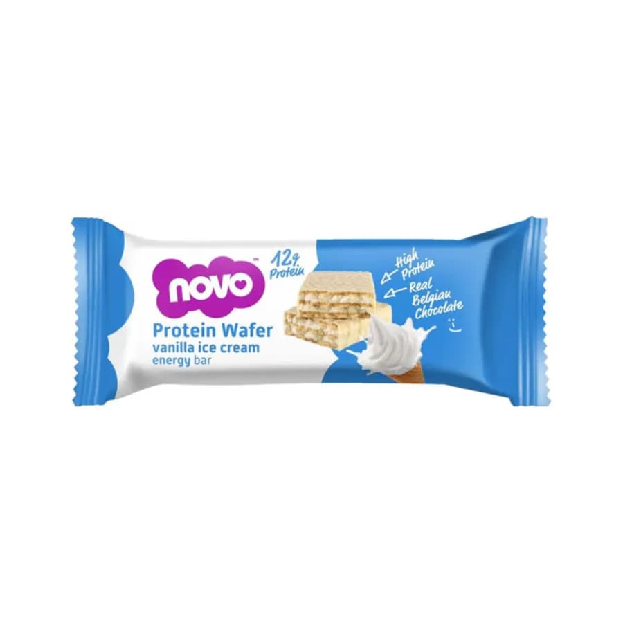 Novo Protein Wafer Vanilla Ice Cream Flavour 40g Per Unit