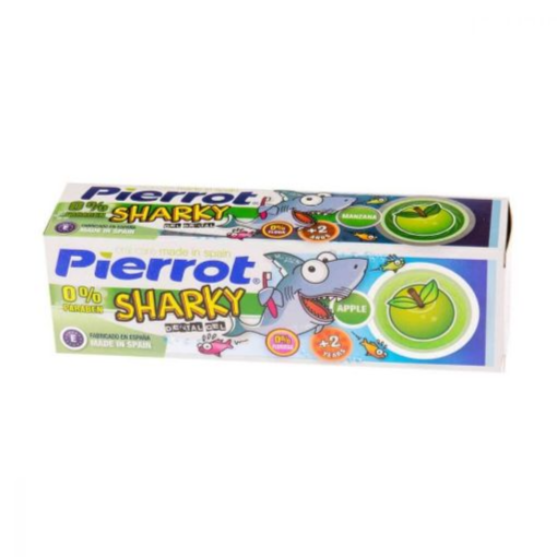 Pierrot Kids Dental Gel -Sharky- Apple 75Ml