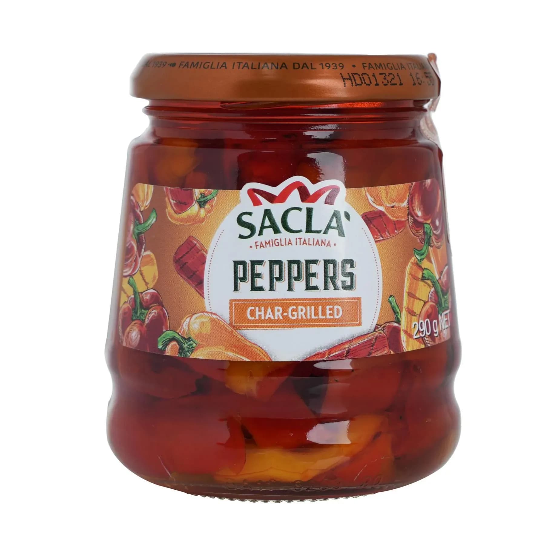 Sacla Peppers Char Grilled