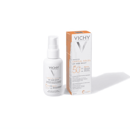 Vichy Capital Soleil Uv- Age Daily Water Fluid With Spf 50+ 40Ml
