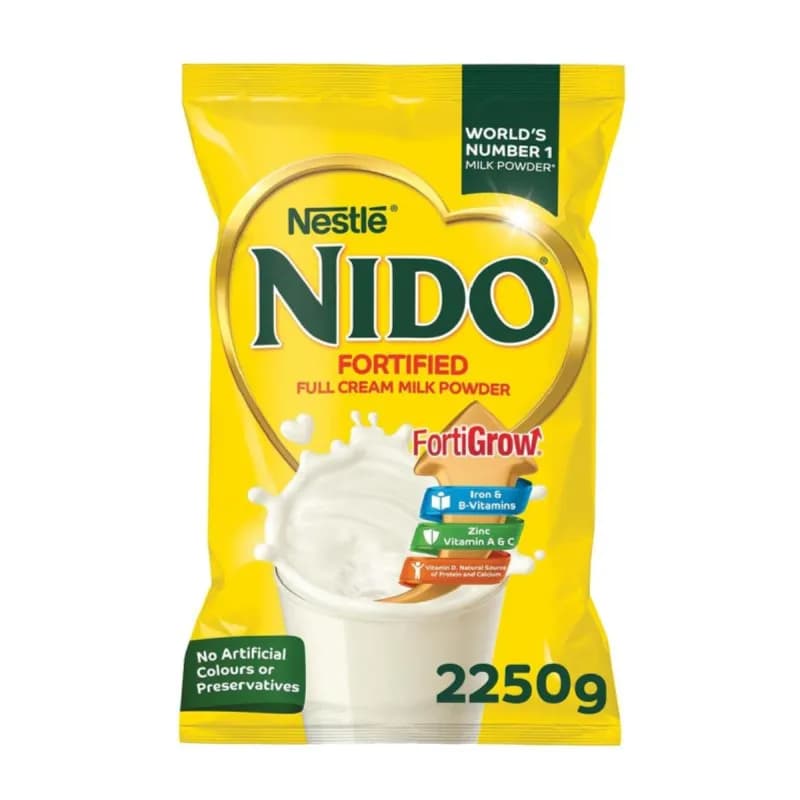 Skip To The End Of The Images Gallery Skip To The Beginning Of The Images Gallery Nestle Nido Fortified Full Cream Milk Powder 2250G